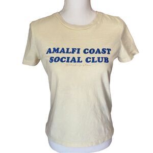 Spiritual Gangster Amalfi Coast Social Club Cotton Tee Shirt Size XS